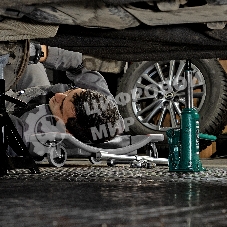 Домкрат гидравлический Сибртех бутылочный, 3т, 180-320 мм, в пластиковом кейсе