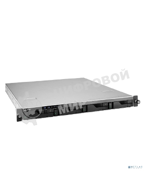 Сетевой накопитель ASUSTOR AS6504RS 4Bay/Intel Atom C3538, 2.1GHz/8Gb DDR4/noHDD,LFF(HDD,SSD),/2x1GbE(LAN)/4xUSB3.2; 90IX01G0-BW3S00