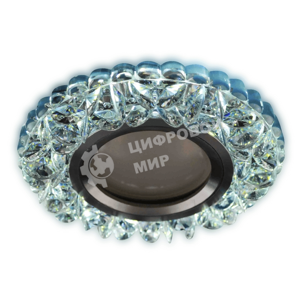 Светильник Hiper Светильник встраиваемый прозрачный H071-1 MR16+3Вт LED Диаметр 9,5 см LED + GU5.3