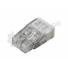 Клемма 2х(0.5-2.5мм) 2-хпроводн. для распред. короб. (без п) WAGO 2273-202