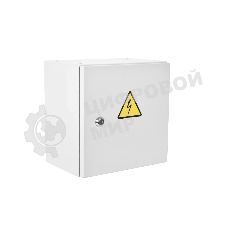 Шкаф ЭКОНОМ уличный всепогодный настенный укомплектованный (В400 Ш400 Г250), комплектация T2-IP65