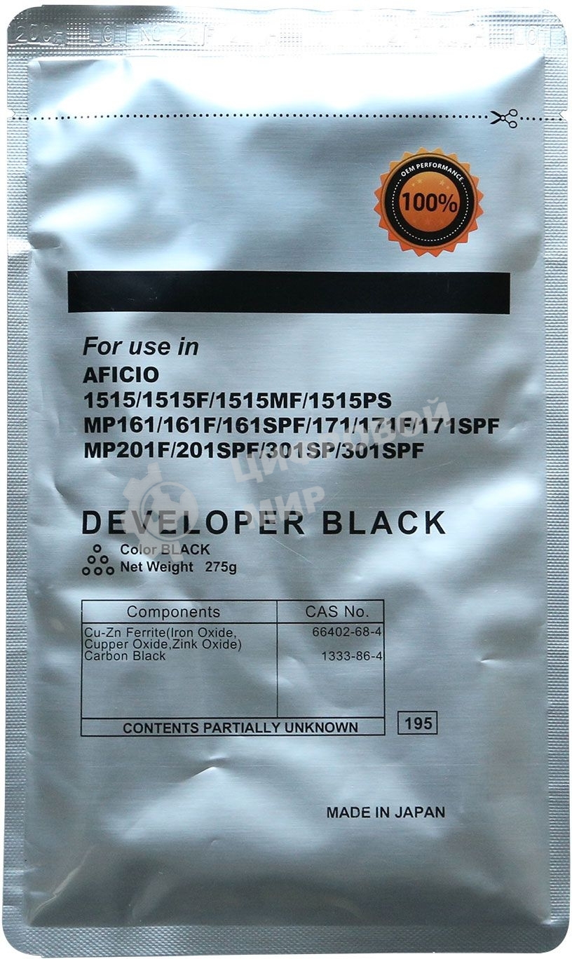 Девелопер CET CET8881 для Ricoh Aficio 1515/MP161/MP171/MP201 45000 стр.