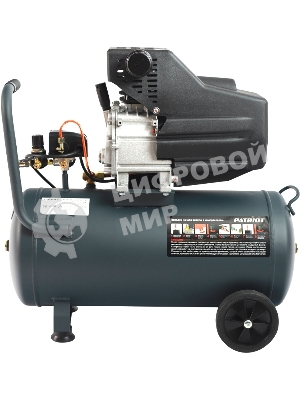 Компрессор поршневой безмасляный Patriot Professional 50-340, 340 л/мин, 8 бар, 2000 Вт, 50 л, быстросъемный 1/4