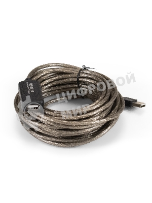 Удлинитель активный USB2.0-repeater ExeGate EX-UAE-AMAF-10.0 (Am/Af, 10м)