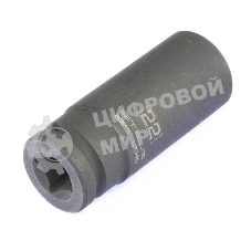 Головка ударная удлиненная шестигранная Stels 22 мм, 1/2