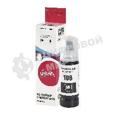 Контейнер с чернилами Sakura C13T09C14A (108 BK) для Epson, черный, 70 мл.