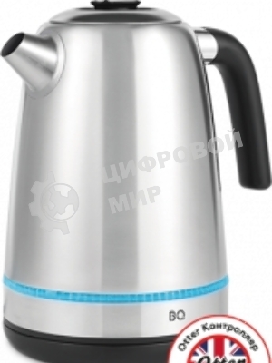 Чайник электрический BQ KT1725SW стальной/черный