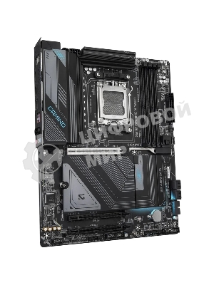 Материнская плата Gigabyte X870 GAMING X WIFI7, AM5, AMD X870, 4xDDR5, 4xSATA, 3xM.2, 1xPCI-E 5.0 x16, 2xPCI-E 3.0 x1, 1xHDMI, 1xUSB-C (DP), 1x 2.5Gb LAN, 4xUSB-A 2.0, 3xUSB-A 3.2 Gen 1, 1xUSB-A 3.2 Gen 2, 2xUSB-C 3.2 Gen 2 (USB4), 3x3.5 мм, 7.1, ATX