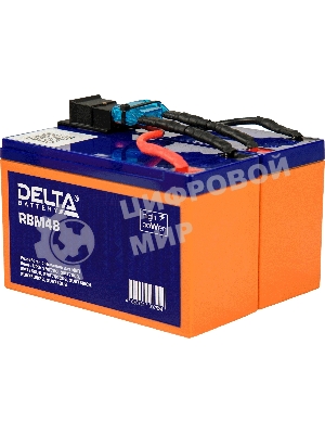 Сменный батарейный картридж Delta RBM48 для ИБП APC (аналог RBC48)