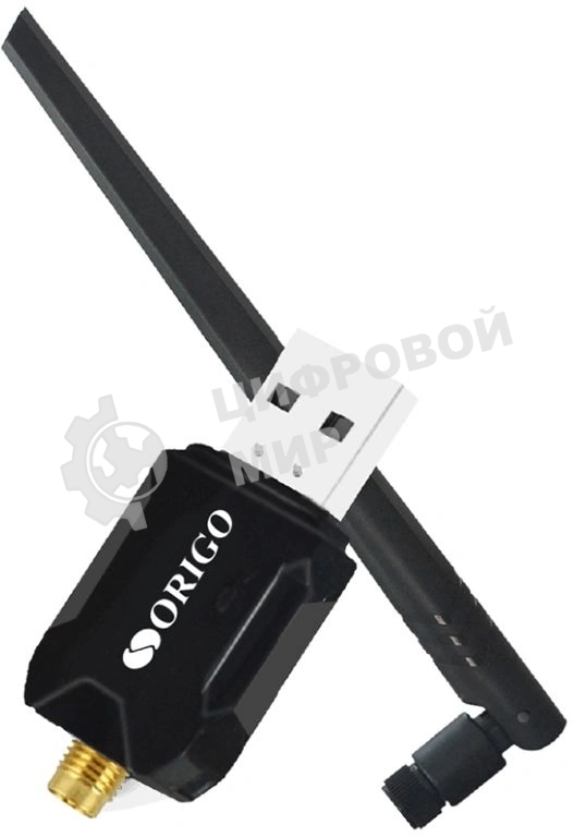 Сетевой адаптер ORIGO OW900A/A1A Wi-Fi 6 AX900 USB 2.0,2.4/5 ГГц, съемная антенна 5 dBi