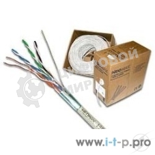 Кабель NEOMAX NM20601 Кабель FTP cat.6, 4 пары, (305м) 0.51 мм