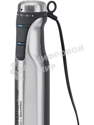 Блендер погружной Polaris PHB1591L Silent 1500 Вт, погружной, серебристый/черный