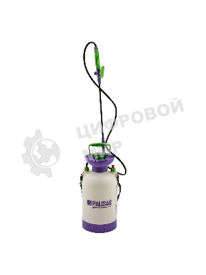 Опрыскиватель Palisad ручной усиленный с горловиной 5 литров с насосом шлангом и разбрызгиват.