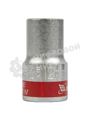 Головка торцевая Matrix, 12 мм, 6-гранная, CrV, под квадрат 1/2