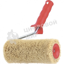 Валик в сборе Matrix полиакрил для фасадных работ, 180 мм, ворс 18 мм, D 36 мм, D ручки 6 мм