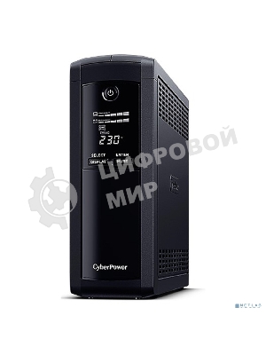 Источник бесперебойного питания UPS CyberPower VP1600EILCD Line-Interactive 1600VA/960W USB/RS-232/RJ11/45 (4 + 4 IEC С13)