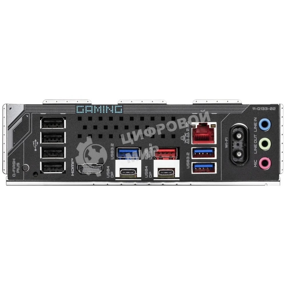 Материнская плата Gigabyte X870 GAMING X WIFI7, AM5, AMD X870, 4xDDR5, 4xSATA, 3xM.2, 1xPCI-E 5.0 x16, 2xPCI-E 3.0 x1, 1xHDMI, 1xUSB-C (DP), 1x 2.5Gb LAN, 4xUSB-A 2.0, 3xUSB-A 3.2 Gen 1, 1xUSB-A 3.2 Gen 2, 2xUSB-C 3.2 Gen 2 (USB4), 3x3.5 мм, 7.1, ATX