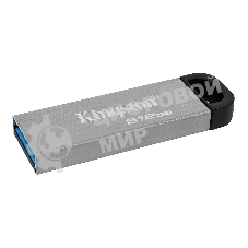 Флешка USB Kingston DataTraveler Kyson metal case silver (DTKN/512Gb), 512Gb, USB 3.0, R/W 200/60, серый
