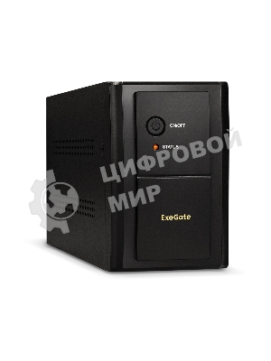 Источник бесперебойного питания ExeGate EP285515RUS SpecialPro UNB-2000.LED.AVR.EURO.RJ.USB 2000VA/1200W, LED, AVR, 4 евророзетки, RJ45/11, USB, Black