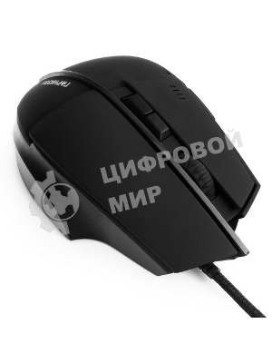 Мышь проводная Гарнизон GM-740G черный, 3200 dpi, USB, кнопки - 7