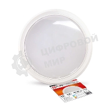 Светильник светодиодный СПБ-2-КРУГ 20Вт 230В 4000К 1400лм 250мм бел. IN HOME 4690612020655