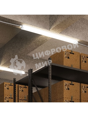 Светильник светодиодный Gauss IP65 1170x60x55мм 36Вт 2500lm 6500К линейн. мат. с возм. соед. в линию