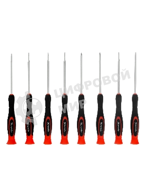 Набор отверток Matrix для точных работ с мобильными телефонами, 8 шт., Crv