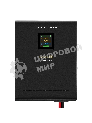 Комплект Источник бесперебойного питания EX296005RUS + батарея 55Aч EX285667RUS 4шт (инвертор, синус, для котла, настенный) ExeGate FineSine SX-7000.LCD.AVR.2SH.T 7000VA/5000W, чистая синусоида, цветной LCD-дисплей, AVR, 2*Schuko+клеммы, линейно-интерактивный, крепление настенное, черный + батарея ExeGate DTM 1255 (12В, 55А·ч) 4шт