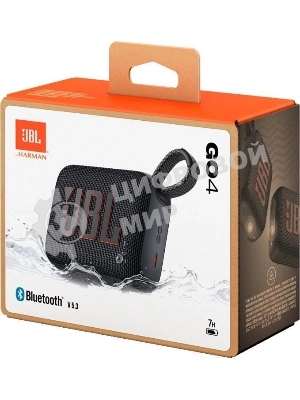Портативная акустика JBL GO 4, черный