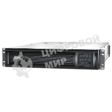 APC Smart-UPS 3000VA/2700W, RM 2U, Line-Interactive, LCD, Out: 220-240V 8xC13 (4-Switched) 1xC19, EPO, Pre-Inst. Network Card