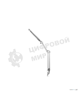 Camelion KD-821 C03 серебро LED (Св-к наст.,8 Вт, 230В, 2 ур.ярк,350лм, струбцина)