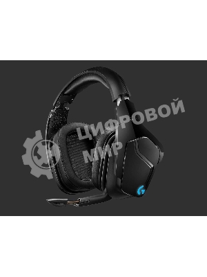 Гарнитура Logitech G935 чёрный, беспроводная + проводная, 2.4 ГГц/3.5 мм, до 12 ч, DTS 7.1 Surround, LIGHTSYNC RGB