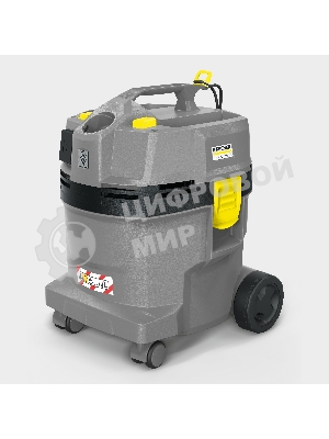 Пылесос Karcher NT 22/1 Ap L серый, 1300 Вт, уборка влажная и сухая, пылесборник мешок 22 л