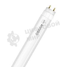 Лампа светодиодная LEDVANCE SubstiTUBE Basic T8 18W/840 (замена 36Вт) 18Вт трубчатая стекл. 4000К нейтр. бел. G13 1600лм 220-240В 1200мм двухсторон. прям. вкл. OSRAM