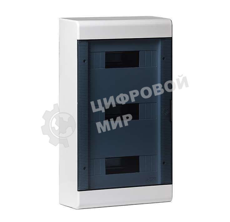 Щиток ОП Тусо 36мод. с двер. 520х303х117.5мм Рувинил 68036