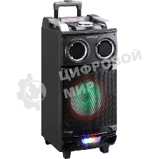 Минисистема SUPRA SMB-880 черный 140Вт/FM/USB/BT/SD