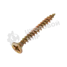 Саморез универсальный Kranz 3.5х30, желтый цинк, упаковка поставщика (16 000 шт.)