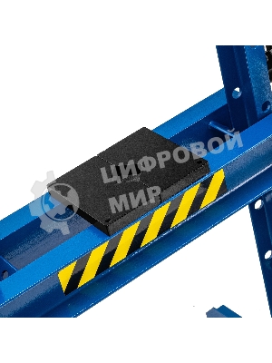 Пресс гидравлический с манометром и педалью Stels 12 т (комплект из 2 частей)