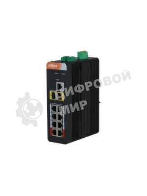 Коммутатор Dahua DH-IS4210-8GT-120 8x1 Гбит/с 2SFP 8PoE 120W управляемый