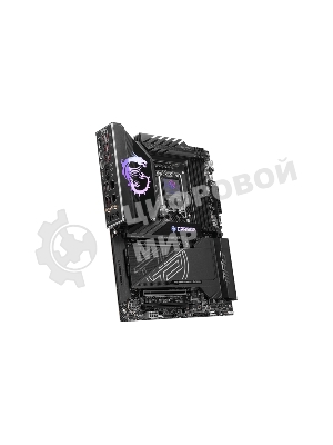 Материнская плата MSI MPG Z890 CARBON WIFI, LGA 1851, Intel Z890, 4xDDR5, 4xSATA, 5xM.2, 1xPCI-E 5.0 x16, 1xPCI-E 5.0 x8, 1xPCI-E 4.0 x4, 1xHDMI, 2xUSB-C Thunderbolt 4, 1xUSB-C 3.2 Gen 2, 10xUSB-A 3.2 Gen 2, 2x 5Gb LAN, 2x3.5 мм, 7.1, ATX