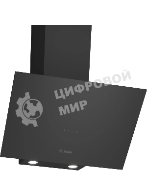 Вытяжка наклонная Bosch DWK64PJ60T черный, 60 см, 400 куб. м/ч, 69 дБ