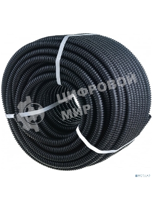 Труба гофрированная ПНД ЭРА черный d 16мм с зонд. легкая 50м (30)