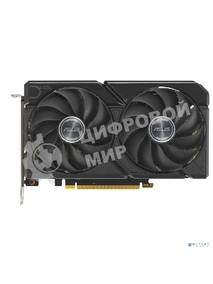 Видеокарта Asus PCI-E 5.0 DUAL-RX9060XT-16G AMD Radeon RX 9060XT 16Gb 128bit GDDR6 2550/20000 HDMIx1 DPx2 HDCP Ret