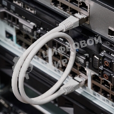 Пaтч-корд Rexant  F/UTP, cat. 5e, RJ45-RJ45, экранированный, 24AWG, LSZH, серый, 0,5м