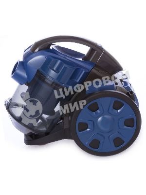 Пылесос SUPRA VCS-1832 синий, 360/1800 Вт, уборка сухая, пылесборник контейнер 2 л