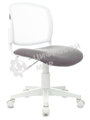 Кресло Бюрократ CH-W296NX белый, сетка, 120 кг