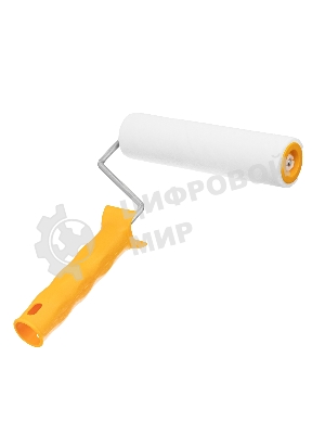 Валик в сборе Matrix велюр, 180 мм, ворс 4 мм, D 36 мм, D ручки 6 мм