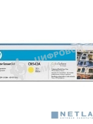 Картридж лазерный HP CB542A желтый LJ P1215/1515 (1400 стр.)