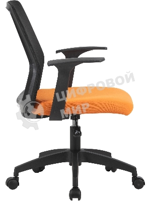 Кресло Cactus CS-MC222-BKOR черный, сетка, 100 кг