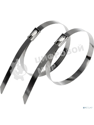 Хомут-стяжка стальной Rexant 300x7,9 мм, упаковка 100 шт.